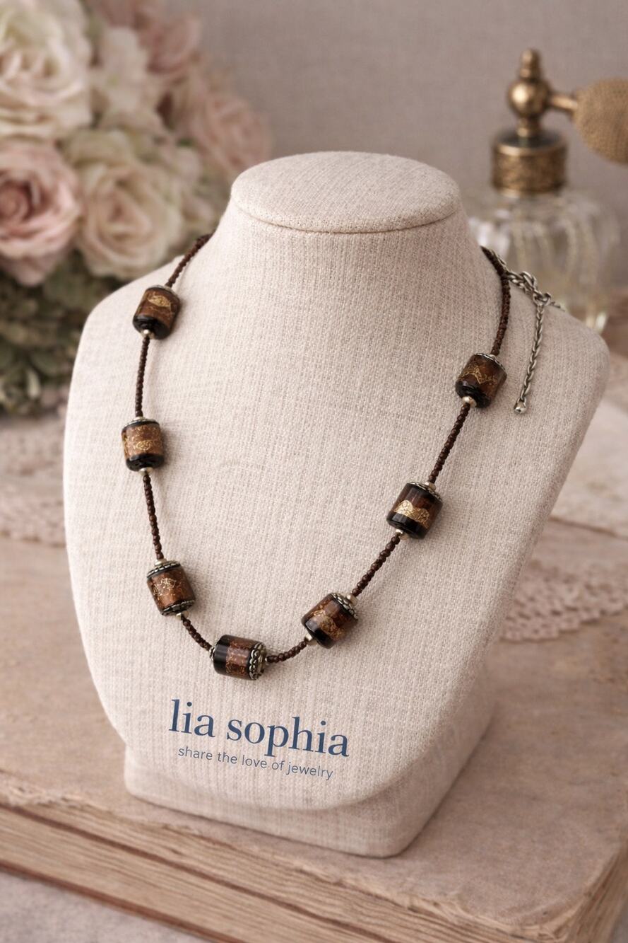 Lia Sophia Sophisticated Beaded Necklace